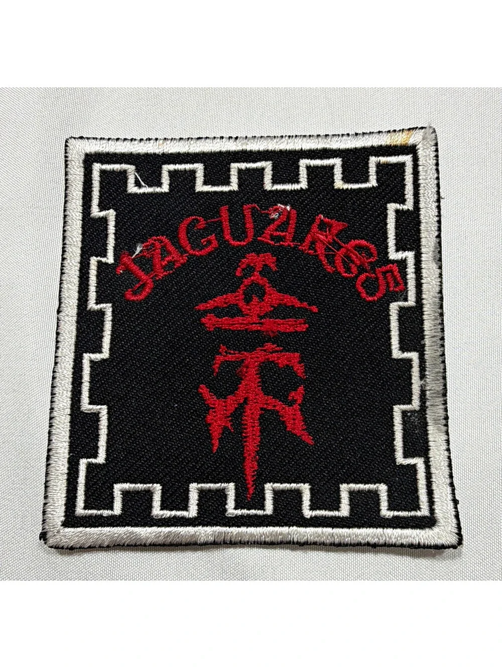JAGUARES embroidered Logo Sew-On Patch Single for Coats/JacketS, Jeans